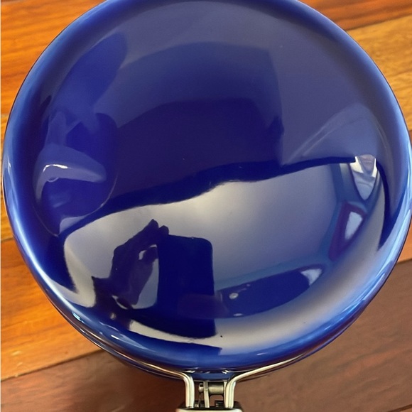 Like new! Lg Vintage Cobalt Blue Starbucks Mermaid Coffee Canister, Circa 1990’s - Picture 6 of 6